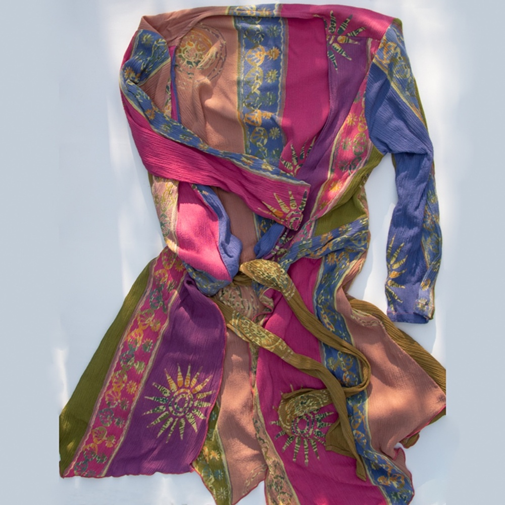 Soft Surroundings Belted Kimona - Sz XS